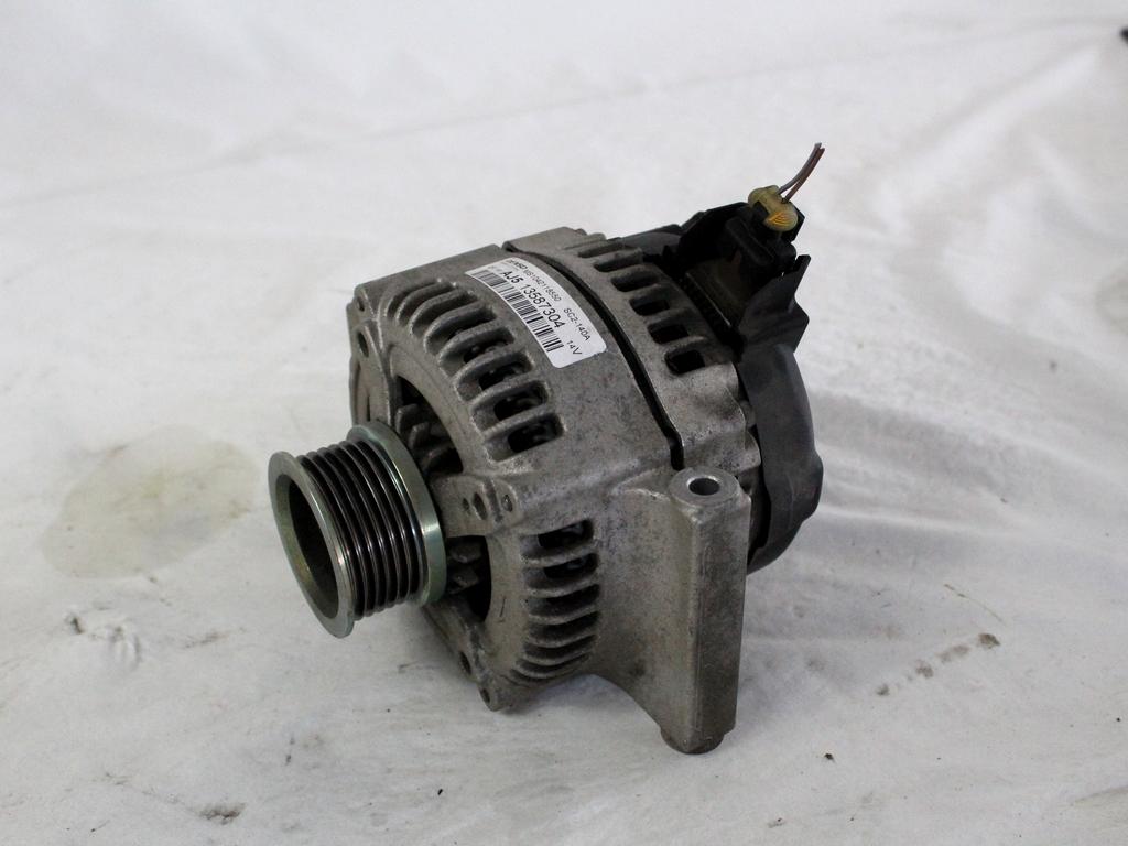 ALTERNATOR OEM N. 13587304 ORIGINAL REZERVNI DEL OPEL ASTRA K B16 5P/3P/SW (2015 - 2021)DIESEL LETNIK 2017