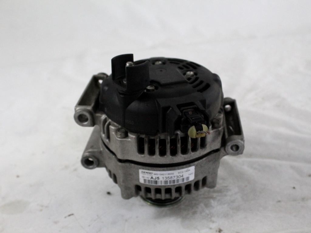 ALTERNATOR OEM N. 13587304 ORIGINAL REZERVNI DEL OPEL ASTRA K B16 5P/3P/SW (2015 - 2021)DIESEL LETNIK 2017