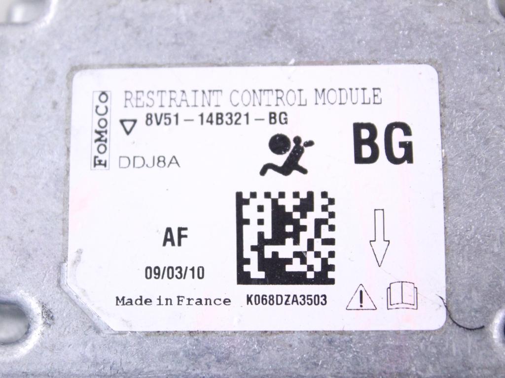 10 CENTRALINE AIRBAG USATE NON FUNZIONANTI DA RICODIFICARE AA6T-14B321-BA 8V51-14B321-EE 8V51-14B321-ED F1ET14B321CB F1ET14B321CC 6S6T14B056KC G1B5-14B321-AB 8V51-14B321-BG C1BT-14B321-CF DM5T14B321RA 