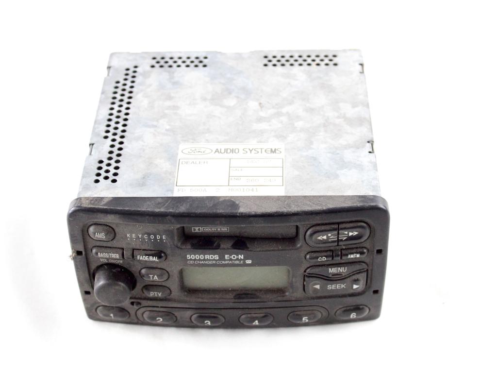 YS4F-18K876-BB AUTORADIO FORD MONDEO SW 2.0 96KW 5P D 5M (2002) RICAMBIO USATO