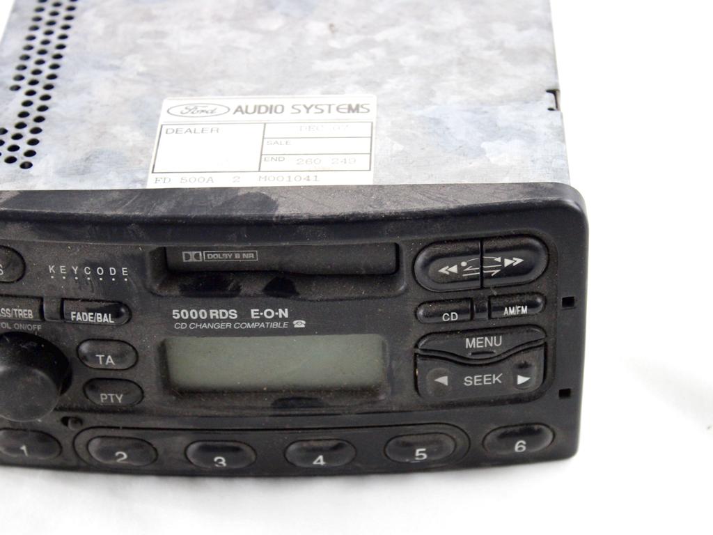 YS4F-18K876-BB AUTORADIO FORD MONDEO SW 2.0 96KW 5P D 5M (2002) RICAMBIO USATO