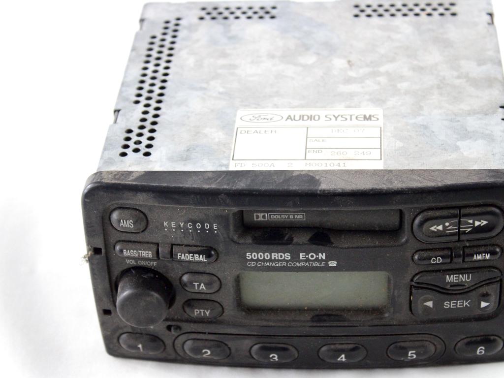 YS4F-18K876-BB AUTORADIO FORD MONDEO SW 2.0 96KW 5P D 5M (2002) RICAMBIO USATO