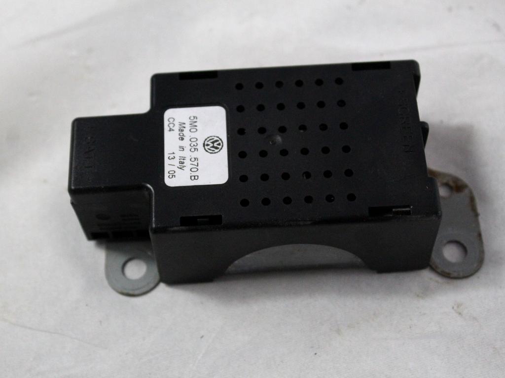 5M0035570B CENTRALINA AMPLIFICATORE ANTENNA VOLKSWAGEN GOLF 5 1.6 B 85KW 6M 3P (2005) RICAMBIO USATO