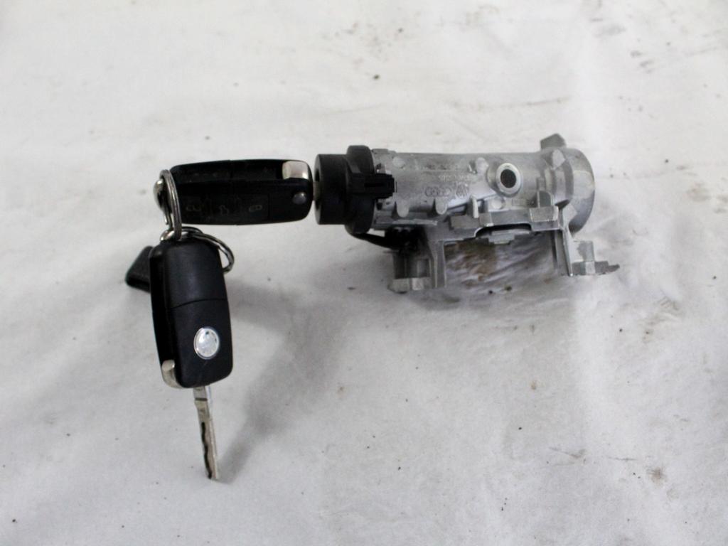03C906056CB KIT ACCENSIONE AVVIAMENTO VOLKSWAGEN GOLF 5 1.6 B 85KW 6M 3P (2005) RICAMBIO USATO CON CENTRALINA MOTORE, QUADRO STRUMENTI, BLOCCHETTI ACCENSIONE APERTURA CON DOPPIA CHIAVE 0261S02150 1K0905851B 1K0937049N 1K0920861L