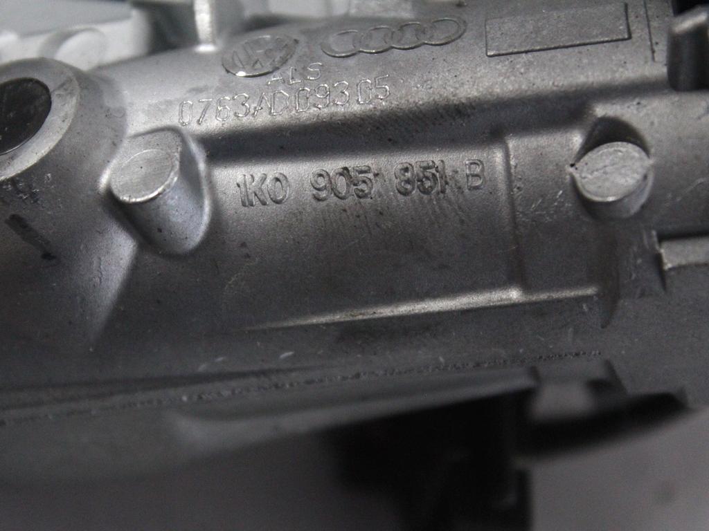 03C906056CB KIT ACCENSIONE AVVIAMENTO VOLKSWAGEN GOLF 5 1.6 B 85KW 6M 3P (2005) RICAMBIO USATO CON CENTRALINA MOTORE, QUADRO STRUMENTI, BLOCCHETTI ACCENSIONE APERTURA CON DOPPIA CHIAVE 0261S02150 1K0905851B 1K0937049N 1K0920861L