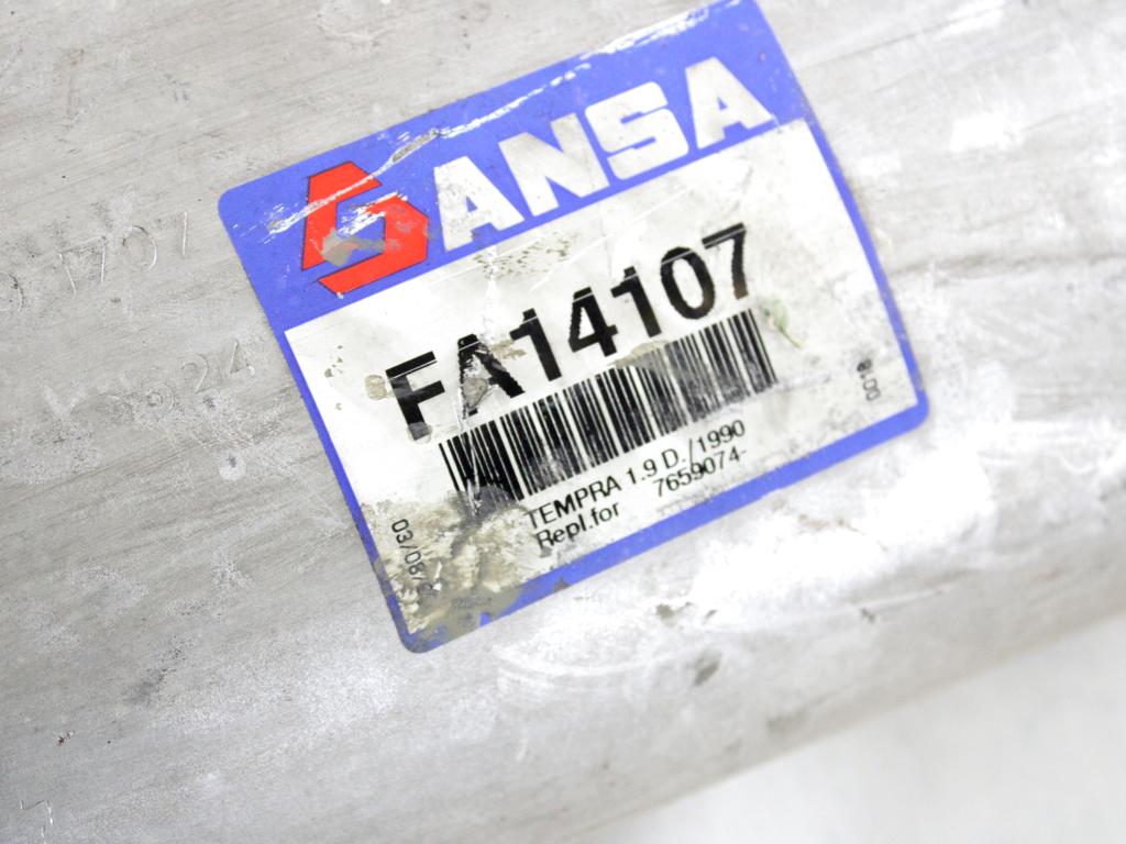 7659074 SILENZIATORE TERMINALE POSTERIORE DI SCARICO FIAT TEMPRA 1.9 D 48KW (1991) RICAMBIO NUOVO