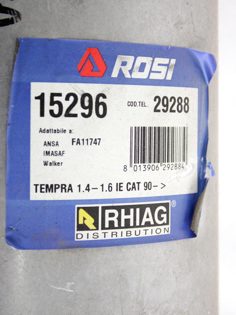 7675678 SILENZIATORE TERMINALE POSTERIORE DI SCARICO FIAT TEMPRA 1.4 B 51KW (1991) RICAMBIO NUOVO