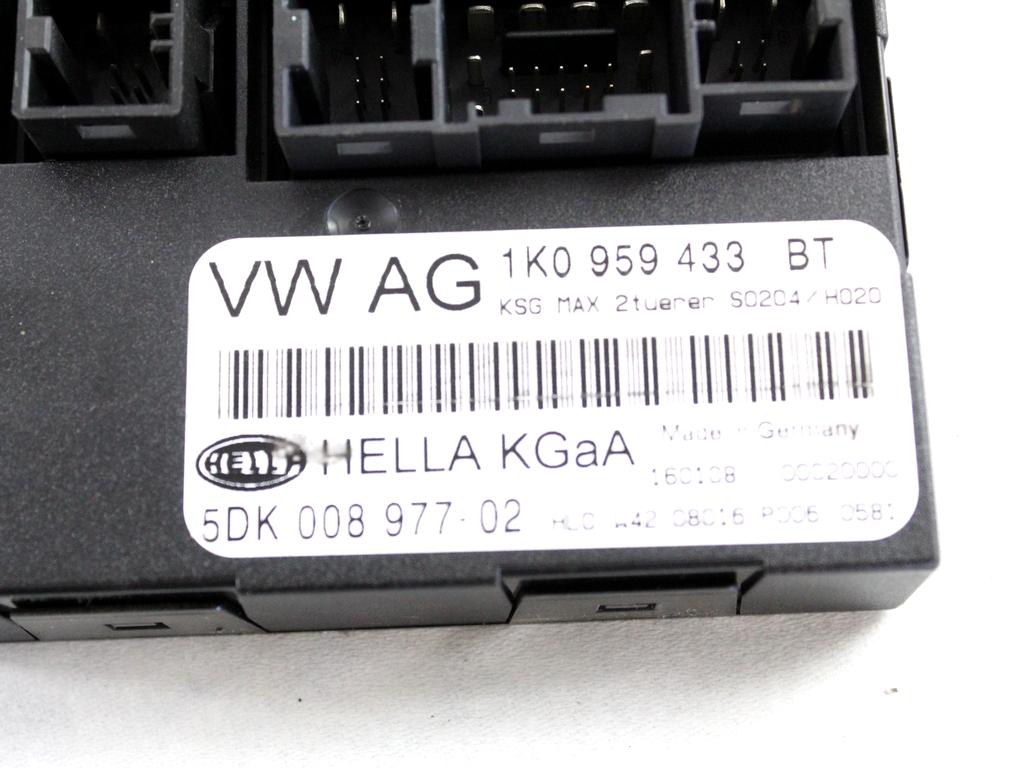 1K0959433BT CENTRALINA COMFORT SEAT LEON 1.9 D 77KW 5M 5P (2008) RICAMBIO USATO