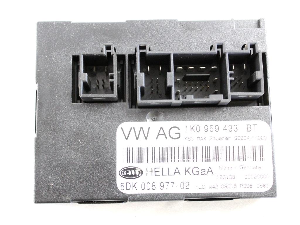 1K0959433BT CENTRALINA COMFORT SEAT LEON 1.9 D 77KW 5M 5P (2008) RICAMBIO USATO