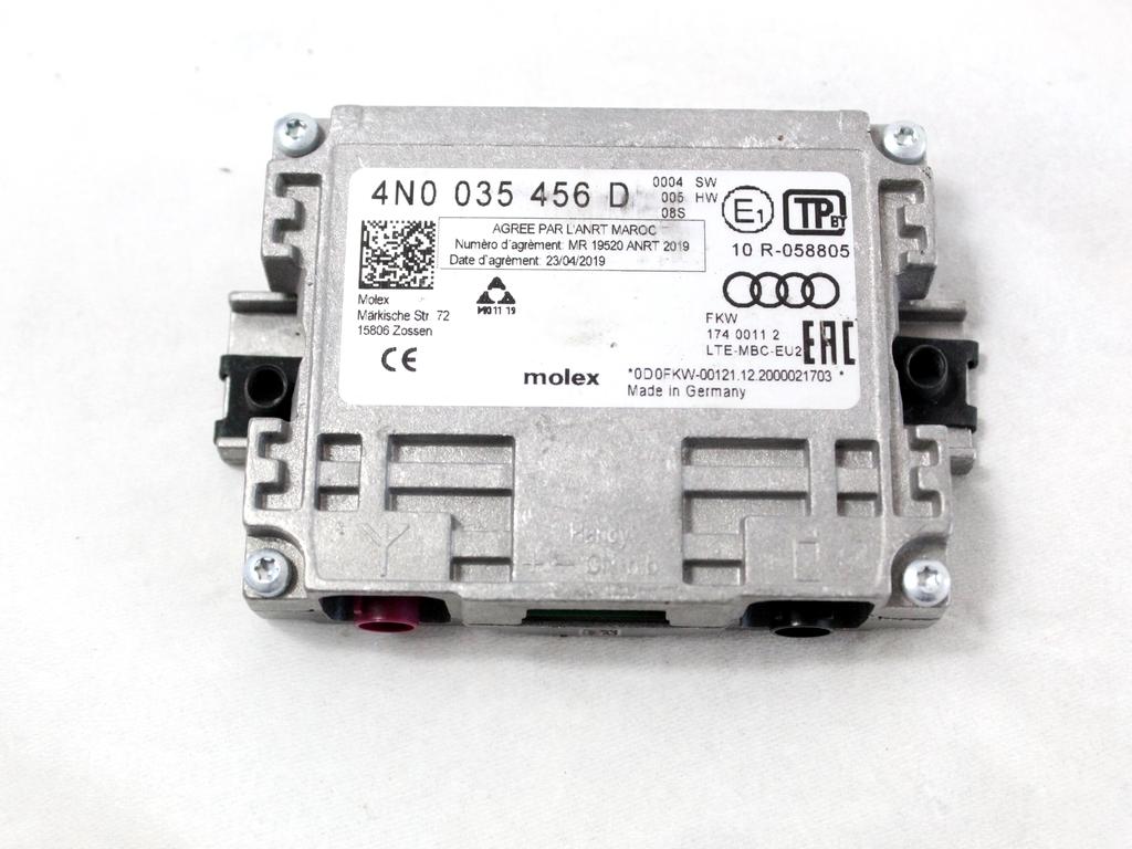 4N0035456D CENTRALINA AMPLIFICATORE ANTENNA VOLKSWAGEN PASSAT SW 2.0 D 4X4 147KW AUT 5P (2021) RICAMBIO USATO