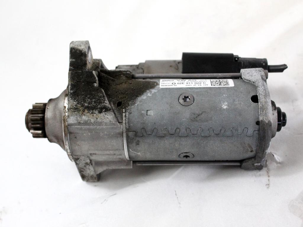 02E911022C MOTORINO AVVIAMENTO VOLKSWAGEN PASSAT SW 2.0 D 4X4 147KW AUT 5P (2021) RICAMBIO USATO