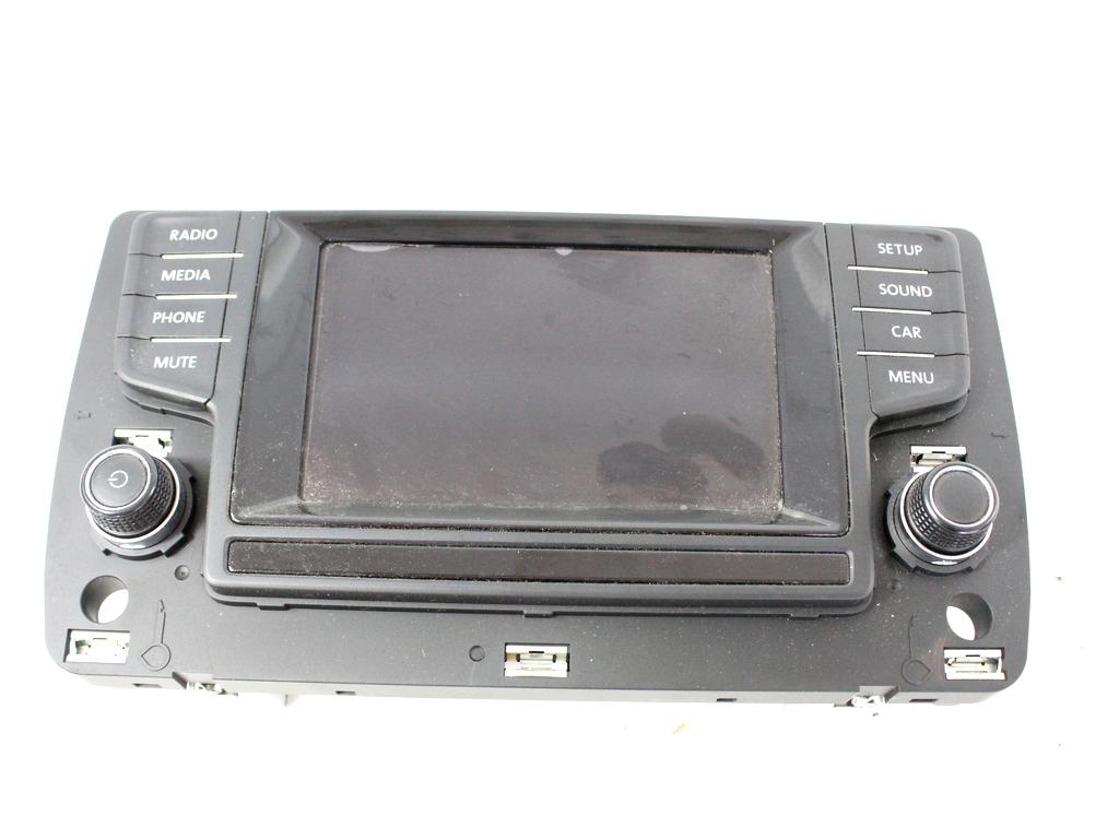 5G0919605 DISPLAY SISTEMA MULTIMEDIALE VOLKSWAGEN GOLF 7 1.6 D 77KW 5M 5P (2013) RICAMBIO USATO
