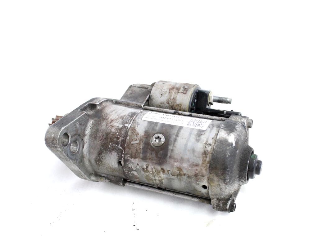 02Z911024L MOTORINO AVVIAMENTO VOLKSWAGEN GOLF 7 1.6 D 77KW 5M 5P (2013) RICAMBIO USATO