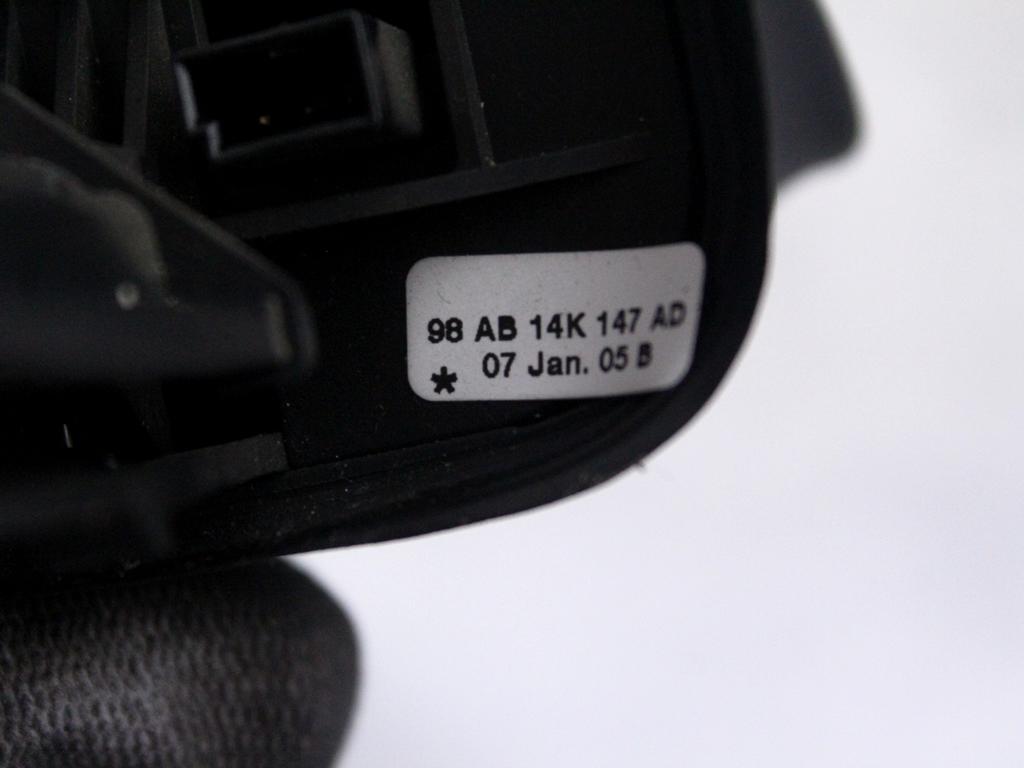 98AB14K147AD COMANDI RADIO AL VOLANTE FORD FIESTA ST LINE 1.6 D 66KW 5M 3P (2007) RICAMBIO USATO