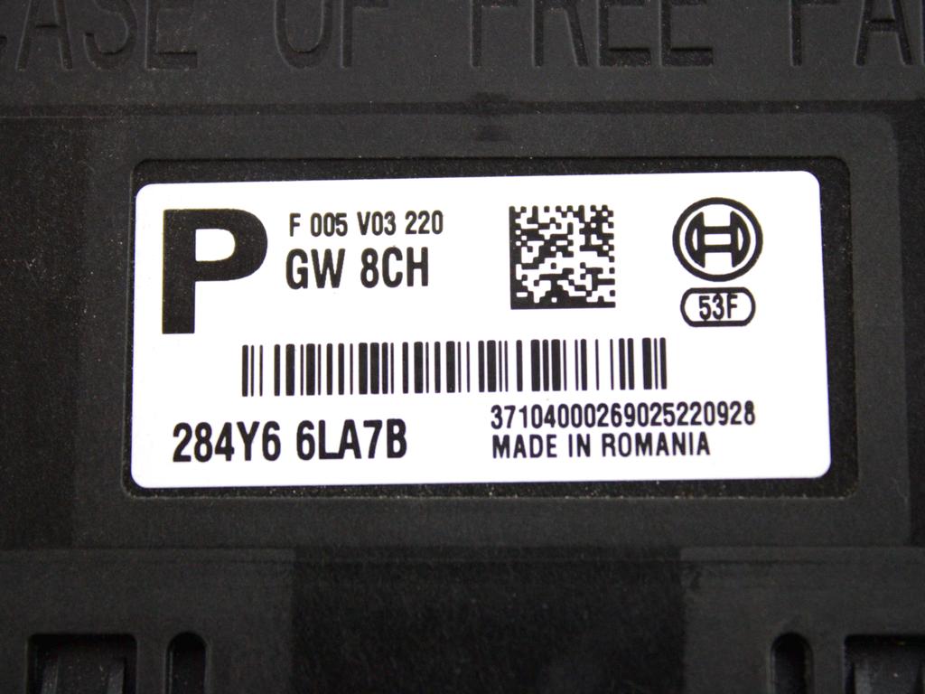 284Y66LA7B CENTRALINA GATEWAY DACIA SANDERO 1.0 B 74KW (2022) RICAMBIO USATO