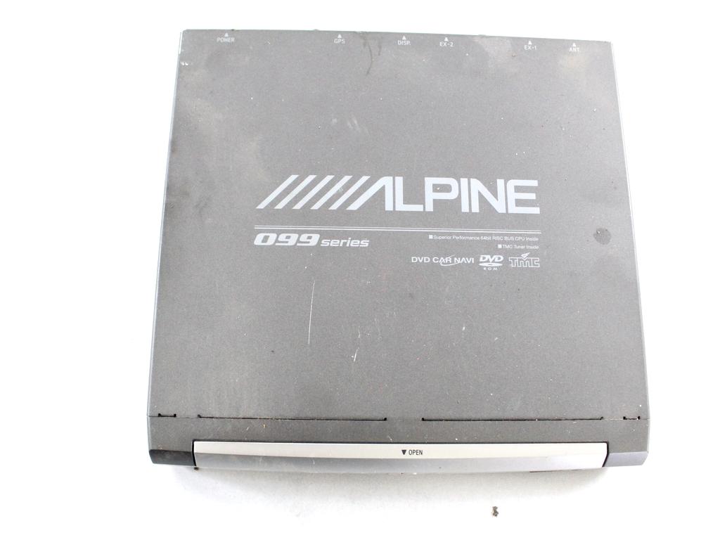 NVE-N099P SISTEMA DI NAVIGAZIONE SATELLITARE E MULTIMEDIALE CON DISPLAY ALPINE JEEP GRAND CHEROKEE 3.0 D 160KW AUT 5P (2008) RICAMBIO USATO CON CENTRALINA RETROCAMERA TUE-T150DV TME-M680EM TME-M680 HCE-C105