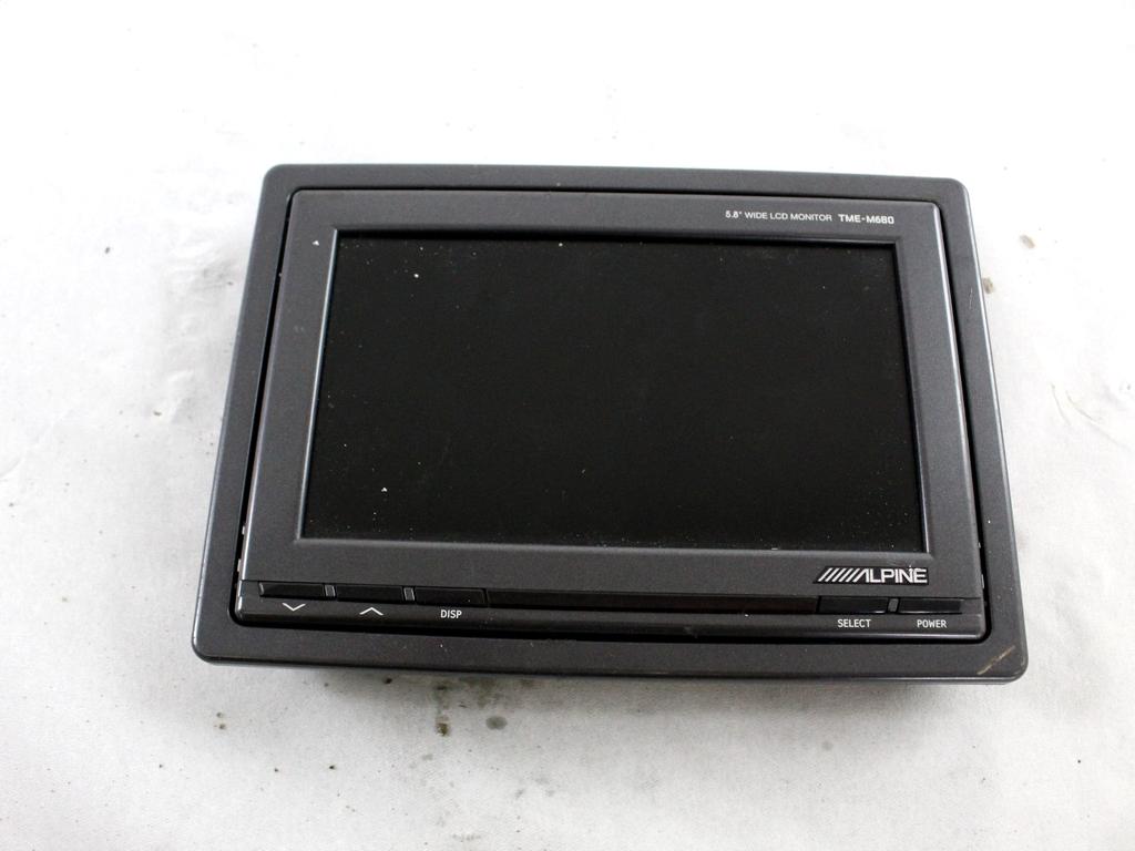 NVE-N099P SISTEMA DI NAVIGAZIONE SATELLITARE E MULTIMEDIALE CON DISPLAY ALPINE JEEP GRAND CHEROKEE 3.0 D 160KW AUT 5P (2008) RICAMBIO USATO CON CENTRALINA RETROCAMERA TUE-T150DV TME-M680EM TME-M680 HCE-C105