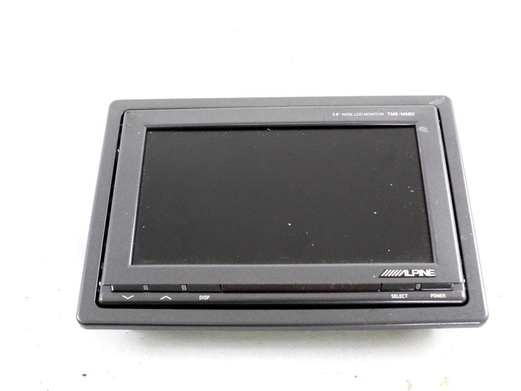 NVE-N099P SISTEMA DI NAVIGAZIONE SATELLITARE E MULTIMEDIALE CON DISPLAY ALPINE JEEP GRAND CHEROKEE 3.0 D 160KW AUT 5P (2008) RICAMBIO USATO CON CENTRALINA RETROCAMERA TUE-T150DV TME-M680EM TME-M680 HCE-C105