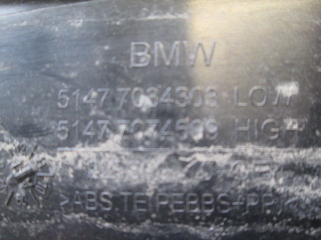 NOTRANJA OBLOGA PRAGA  OEM N. 51477074509 ORIGINAL REZERVNI DEL BMW SERIE 5 E60 E61 (2003 - 2010) DIESEL LETNIK 2005