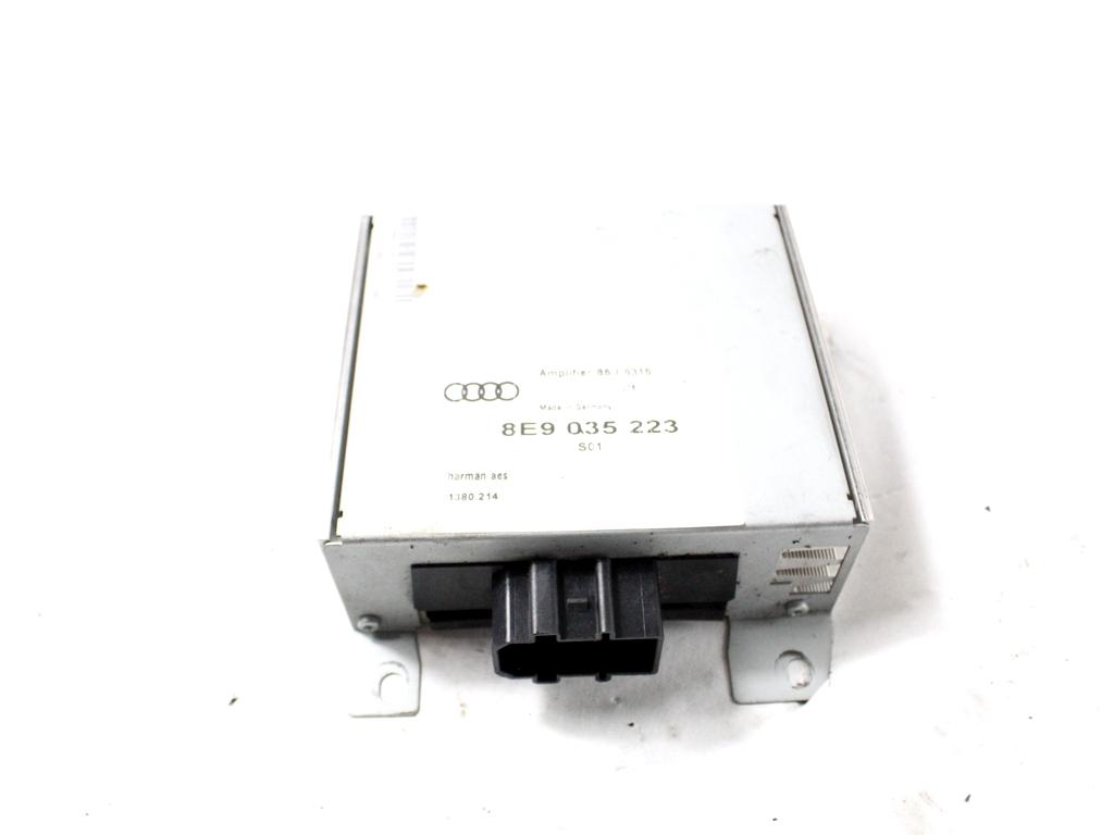 8E9035223 AMPLIFICATORE AUDIO AUDI A4 SW 1.9 D 96KW 6M 5P (2003) RICAMBIO USATO