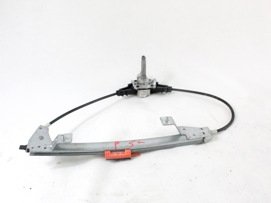 51723324 MECCANISMO ALZA-VETRO ALZA-CRISTALLO PORTA POSTERIORE SINISTRA MANUALE FIAT PUNTO 1.4 M 57KW 5M 5P (2014) RICAMBIO USATO 