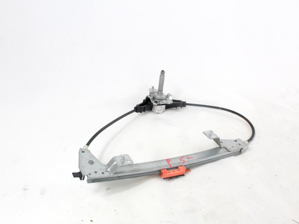 51723324 MECCANISMO ALZA-VETRO ALZA-CRISTALLO PORTA POSTERIORE SINISTRA MANUALE FIAT PUNTO 1.4 M 57KW 5M 5P (2014) RICAMBIO USATO 