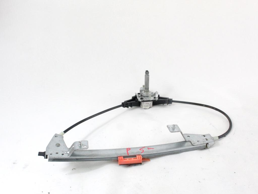 51723324 MECCANISMO ALZA-VETRO ALZA-CRISTALLO PORTA POSTERIORE SINISTRA MANUALE FIAT PUNTO 1.4 M 57KW 5M 5P (2014) RICAMBIO USATO 