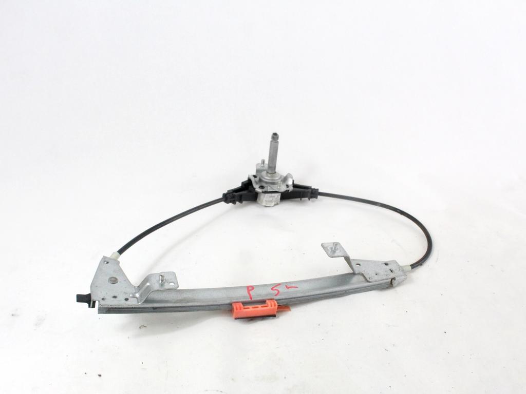51723324 MECCANISMO ALZA-VETRO ALZA-CRISTALLO PORTA POSTERIORE SINISTRA MANUALE FIAT PUNTO 1.4 M 57KW 5M 5P (2014) RICAMBIO USATO 