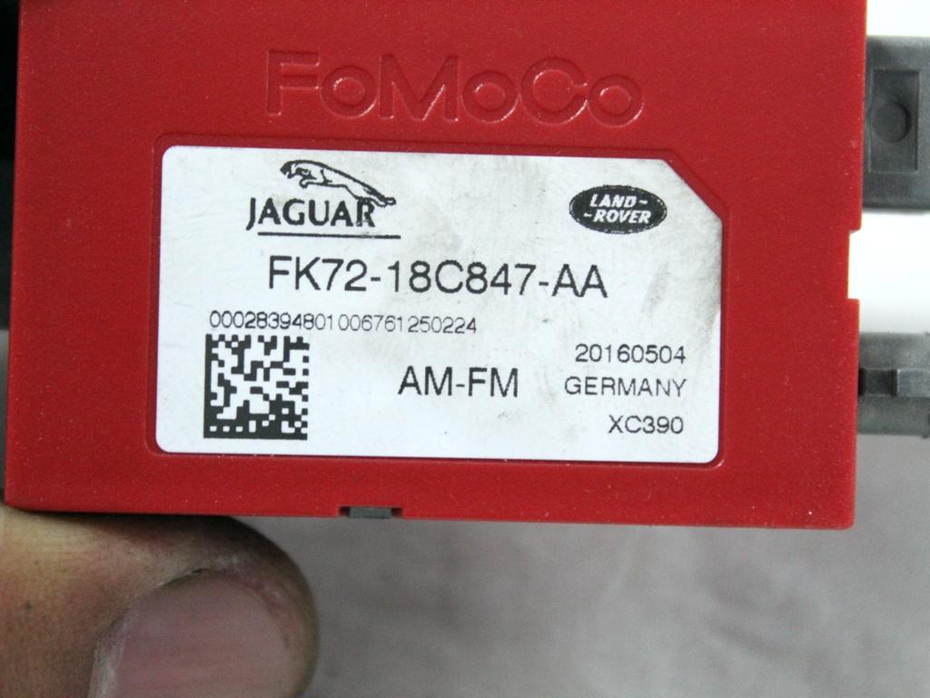 FK72-18C847-AA CENTRALINA AMPLIFICATORE ANTENNA LAND ROVER DISCOVERY SPORT L550 2.0 D 4X4 132KW AUT 5P (2017) RICAMBIO USATO 