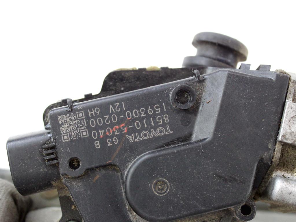 85110-53040 MOTORINO ASTA TERGIPARABREZZA LEXUS IS II E2 220D 2.2 D 130KW 6M 5P (2006) RICAMBIO USATO