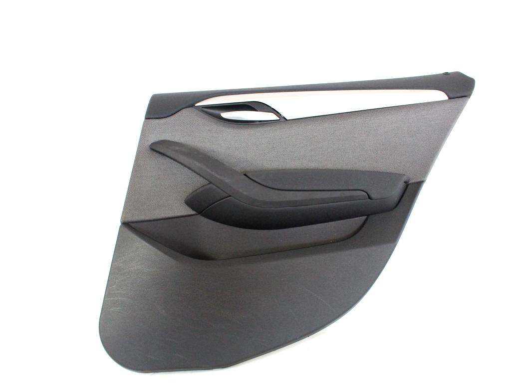 2992902 PANNELLO INTERNO PORTA POSTERIORE DESTRA BMW X1 E84 18D 2.0 D 105KW 6M 5P (2012) RICAMBIO USATO 