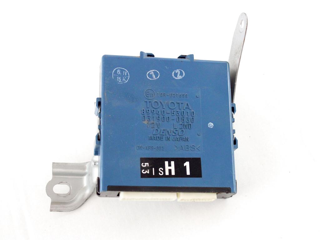 89940-53010 CENTRALINA MODULO DI CONTROLLO LUCI LEXUS IS II E2 220D 2.2D 130KW 6M 5P (2006) RICAMBIO USATO