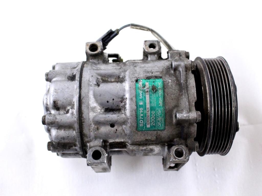 3M5H-19D629-HC COMPRESSORE CLIMATIZZATORE CLIMA A/C VOLVO V50 SW 2.0 D 100KW 6M 5P (2005) RICAMBIO USATO