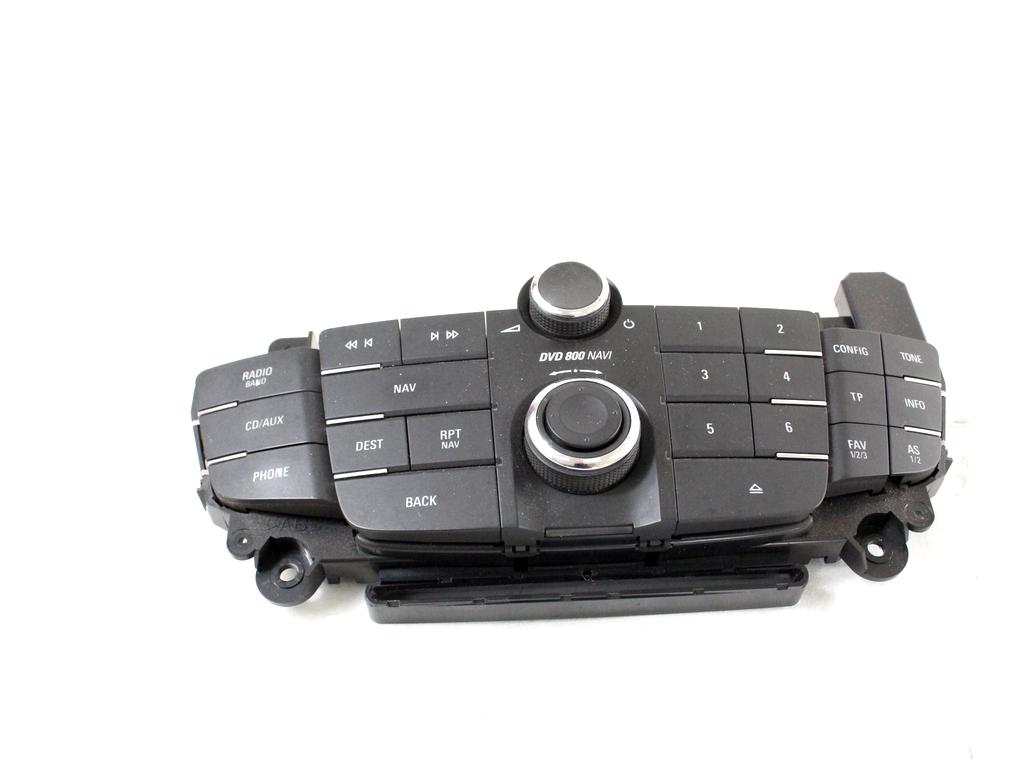 13273256 GRUPPO DI COMANDO AUTORADIO NAVIGATORE OPEL INSIGNIA A SW 2.0 D 118KW 6M 5P (2009) RICAMBIO USATO