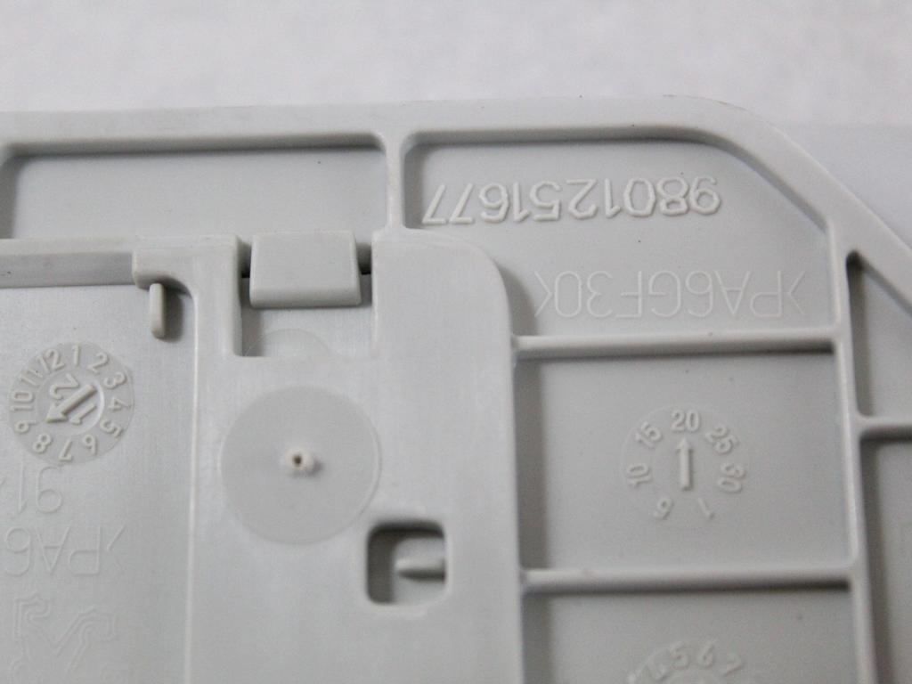 9801251777 SET 4 MANIGLIE APPIGLIO TETTO PEUGEOT 508 SW 2.0 D 103KW 6M 5P (2012) RICAMBIO USATO 9801251677