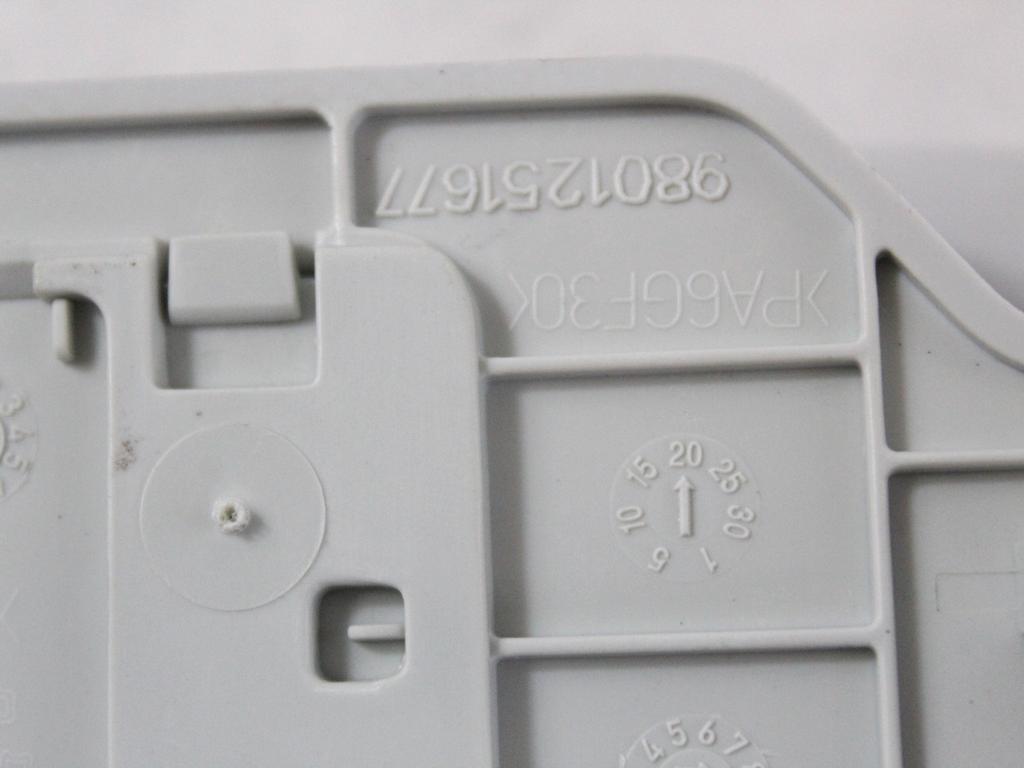 9801251777 SET 4 MANIGLIE APPIGLIO TETTO PEUGEOT 508 SW 2.0 D 103KW 6M 5P (2012) RICAMBIO USATO 9801251677