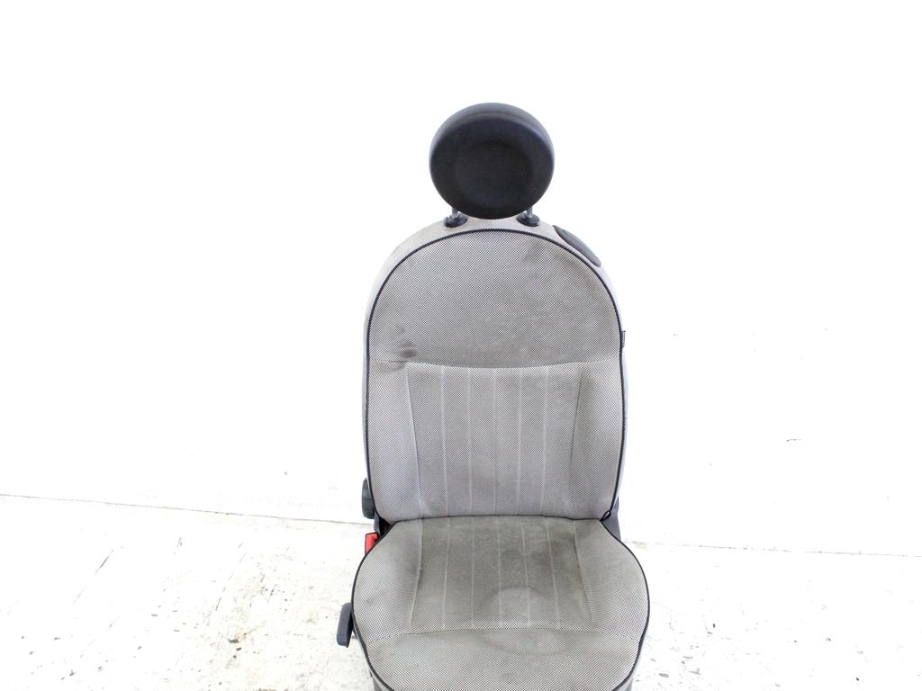 6000627664 SEDILE ANTERIORE SINISTRO GUIDATORE FIAT 500 1.2 B 51KW 5M 3P (2012) RICAMBIO USATO 