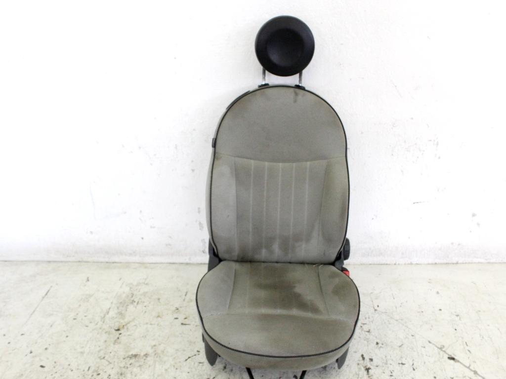 6000627664 SEDILE ANTERIORE DESTRO PASSEGGERO FIAT 500 1.2 B 51KW 5M 3P (2012) RICAMBIO USATO 