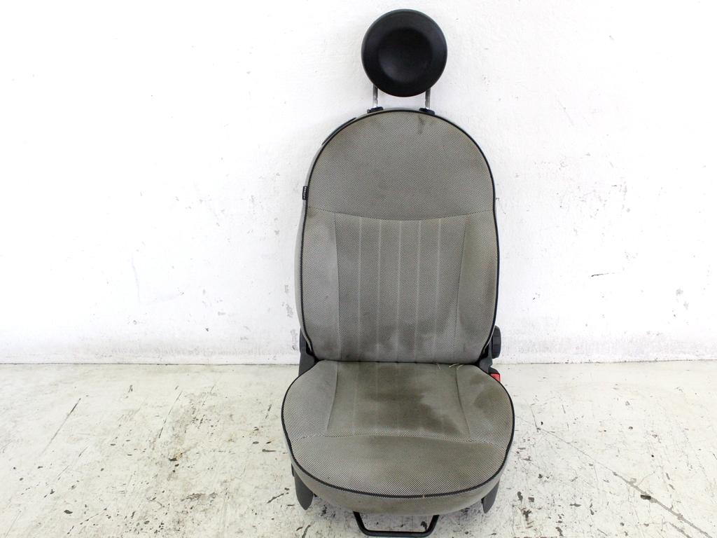 6000627664 SEDILE ANTERIORE DESTRO PASSEGGERO FIAT 500 1.2 B 51KW 5M 3P (2012) RICAMBIO USATO 