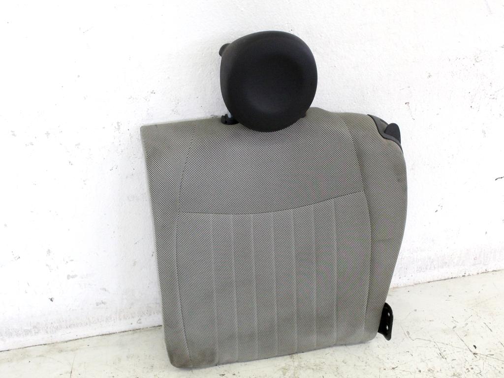 71744078 SCHIENALE SEDILE POSTERIORE LATO SINISTRO FIAT 500 1.2 B 51KW 5M 3P (2012) RICAMBIO USATO 