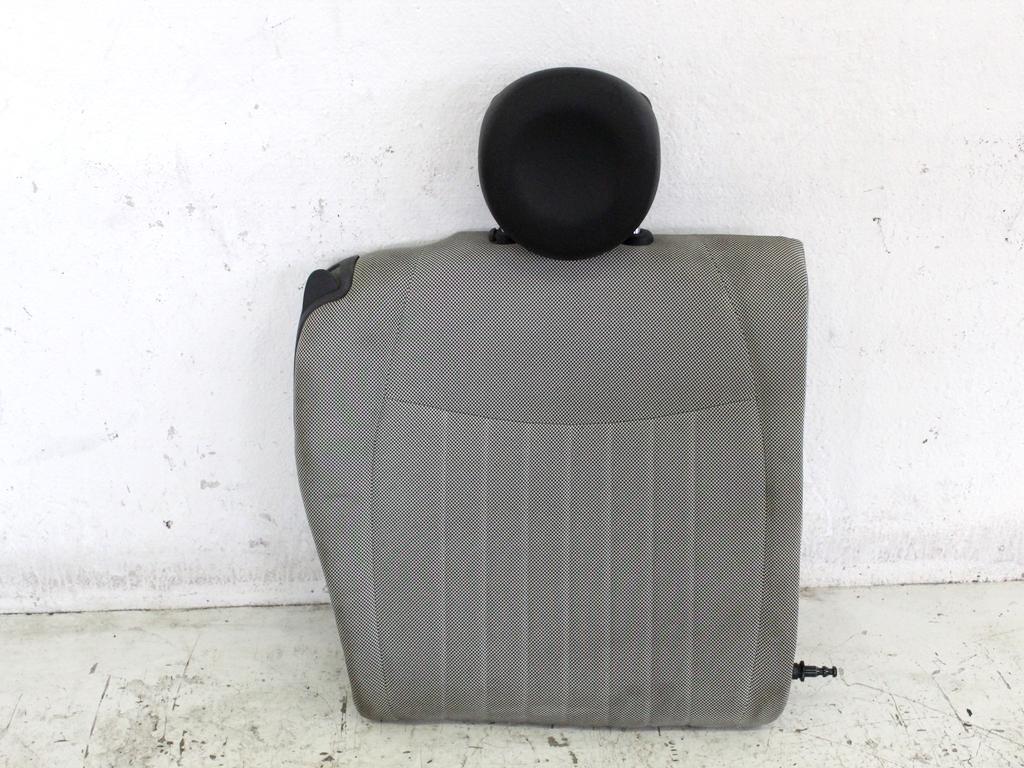 71744079 SCHIENALE SEDILE POSTERIORE LATO DESTRO FIAT 500 1.2 B 51KW 5M 3P (2012) RICAMBIO USATO 