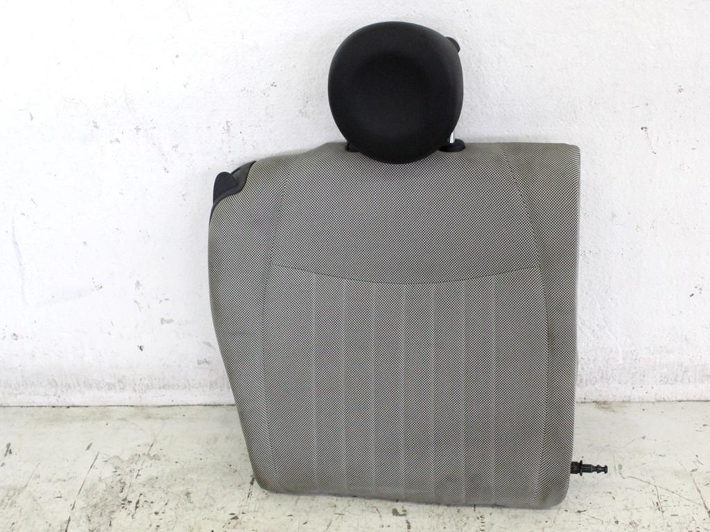 71744079 SCHIENALE SEDILE POSTERIORE LATO DESTRO FIAT 500 1.2 B 51KW 5M 3P (2012) RICAMBIO USATO 