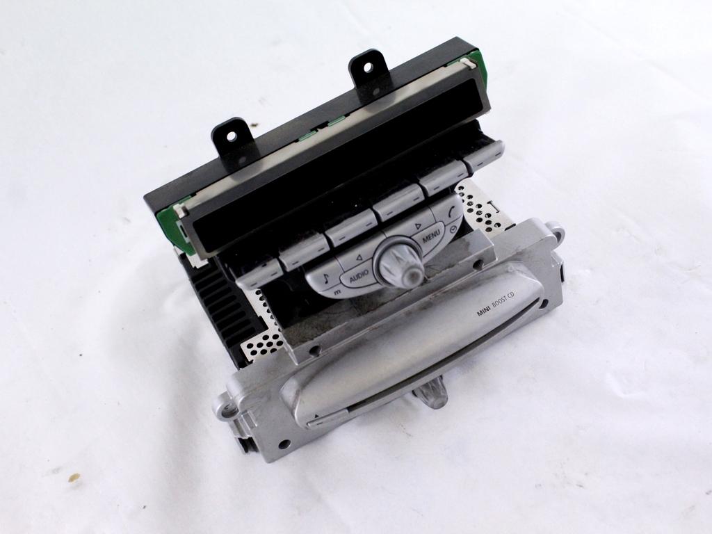 65123451874 AUTORADIO MINI CLUBMAN R55 D 1.6 D 80KW 6M 5P (2008) RICAMBIO USATO (NON FORNIAMO CODICE AUTORADIO, MA SOLO NUMERO DI TELAIO VEICOLO)