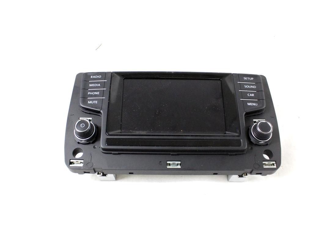 5G0919605 DISPLAY SISTEMA MULTIMEDIALE VOLKSWAGEN GOLF 7 1.2 B 63KW 5M 5P (2014) RICAMBIO USATO