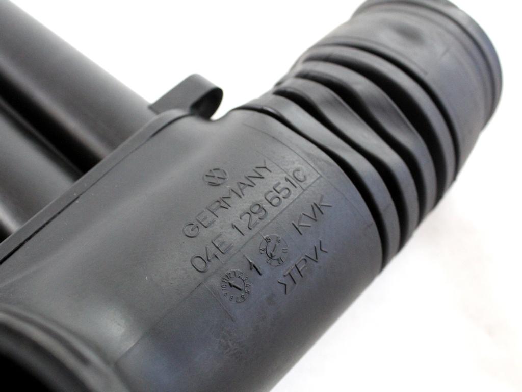 04E129651C MANICOTTO FILTRO ARIA ASPIRAZIONE VOLKSWAGEN GOLF 7 1.2 B 63KW 5M 5P (2014) RICAMBIO USATO