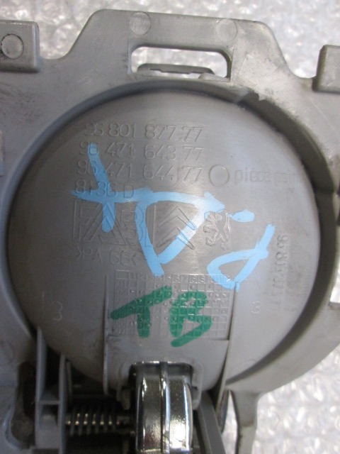 NOTRANJA KLJUKA  OEM N. 91440 ORIGINAL REZERVNI DEL CITROEN C3 / PLURIEL MK1R (09/2005 - 11/2010) BENZINA LETNIK 2006