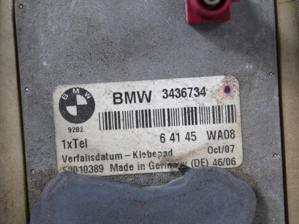 3436734 PINNA ANTENNA TETTO BMW X3 E83 2.0 D 4X4 110KW 6M 5P (2007) RICAMBIO USATO