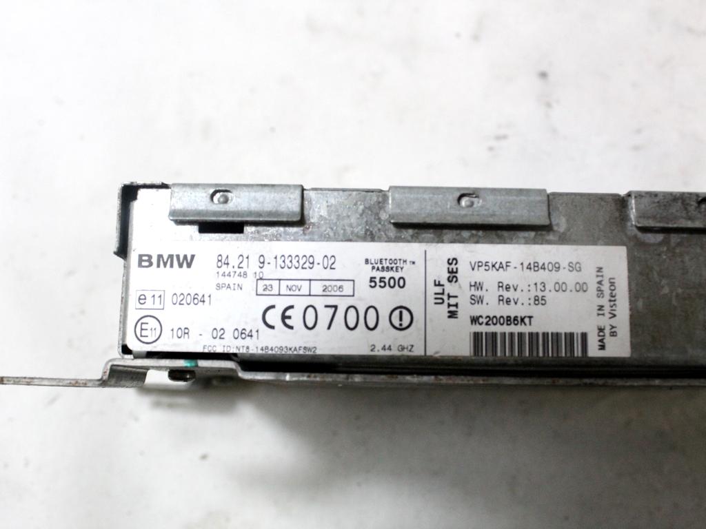 84219133329 CENTRALINA MODULO TELEFONO BLUETOOTH BMW X3 E83 2.0 D 4X4 110KW 6M 5P (2007) RICAMBIO USATO