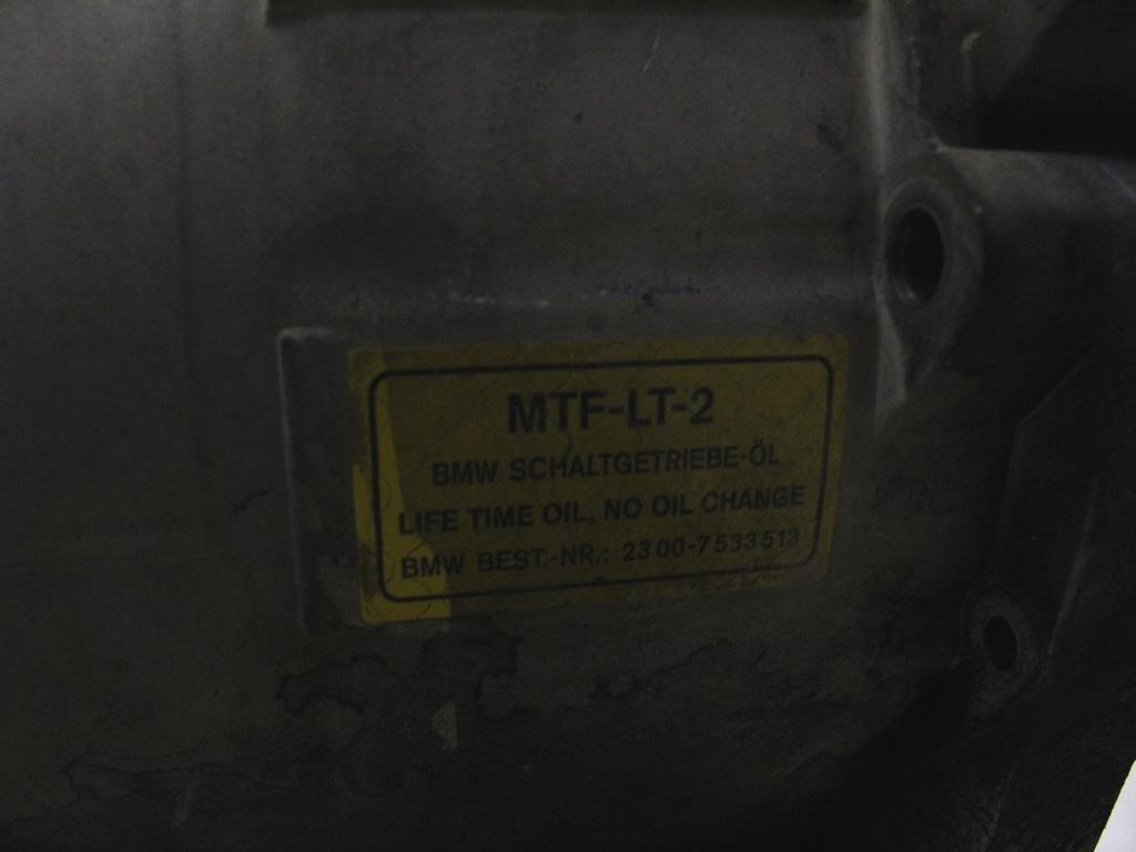 23003439814 CAMBIO MECCANICO BMW X3 E83 2.0 D 4X4 110KW 6M 5P (2007) RICAMBIO USATO 1069401058 1069401051 1069401061