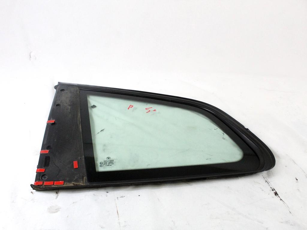 51363413907 VETRO FISSO PARAFANGO POSTERIORE SINISTRO BMW X3 E83 2.0 D 4X4 110KW 6M 5P (2007) RICAMBIO USATO